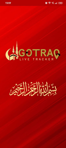 Android application GO TRAQ Live Tracker screenshort
