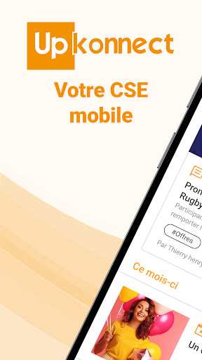 Android application UpKonnect screenshort