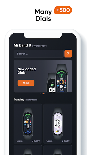Screenshot of Mi Band 8 Watch Faces