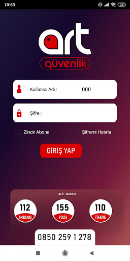 Android application ART Güvenlik screenshort