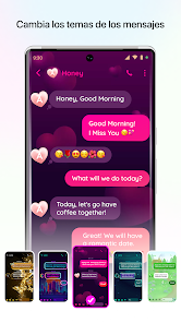 Screenshot 11 Tema Messenger : Chat de SMS android