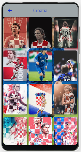 Android application Luka Modric Wallpapers HD 4K screenshort