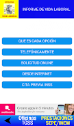 VIDA LABORAL Tutorial screenshot 1