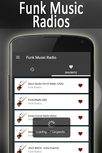 Funk Music Radio Stations Screen 3