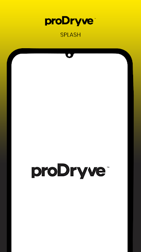 Android application proDryve screenshort