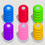 Cover Image of Herunterladen Color Hoop: Puzzlespiel sortieren  APK