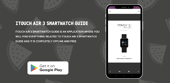 Itouch Air 3 Smartwatch Guide