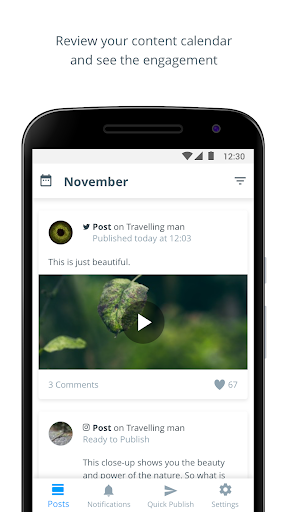 Android application Hub by Brandwatch screenshort