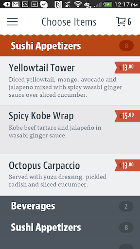 Sushi Lounge NJ Screenshot 3 - AppWisp.com