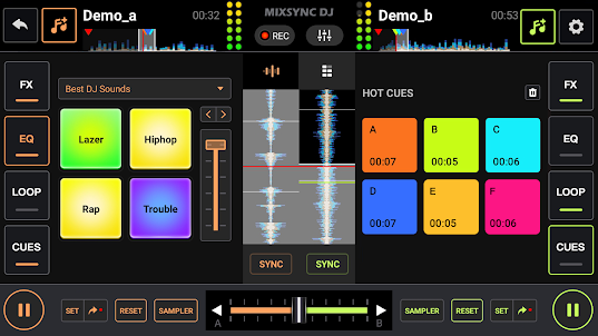 Mixador de DJ - DJ Studio