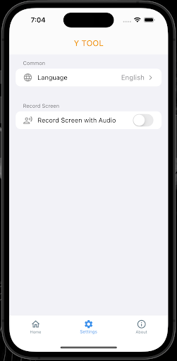 Y TOOL Screen 2