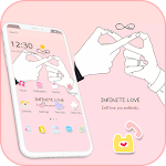 Cover Image of Download Pink Infinite Love Theme 1.1.2 APK