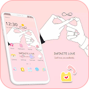 Pink Infinite Love Theme  Icon