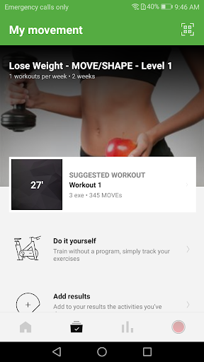 Makadam Fitness Screenshot