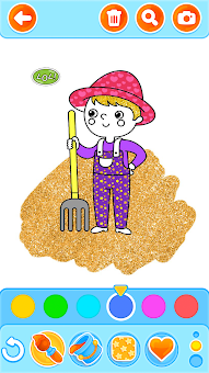 Farm Animals Coloring Game screenshot 4