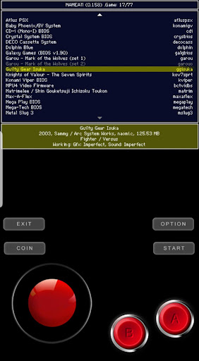 MAMEAll - MAME 0.159u2 Arcade 1