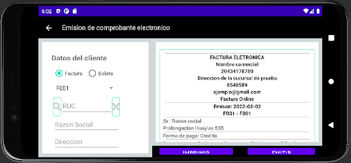 PuntoVenta Screen 2