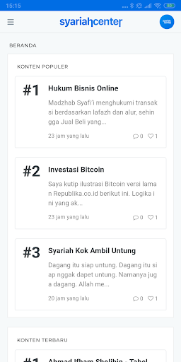 SyariahCenter Screen 3