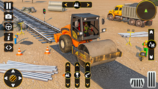 City Train Construction Sim  screenshots 1