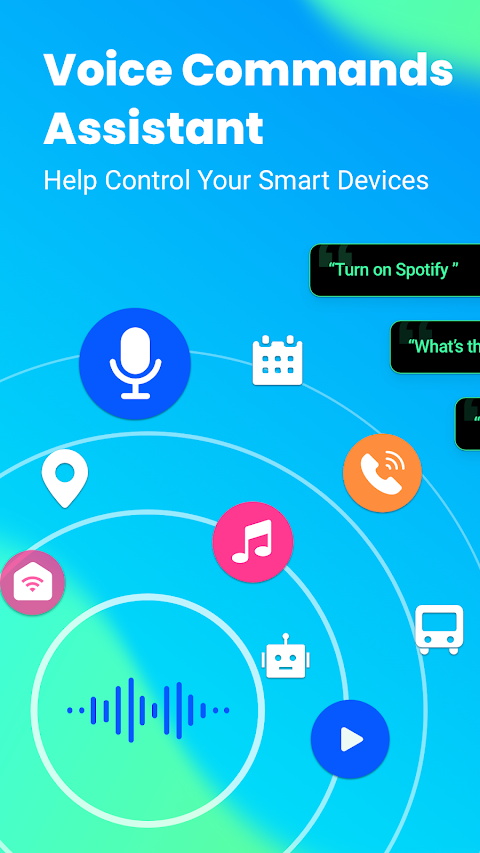 Voice Commands Assistant Appのおすすめ画像1