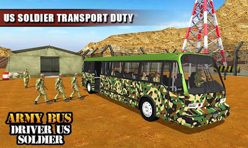 Army Bus Driving Games 3D  screenshots 6