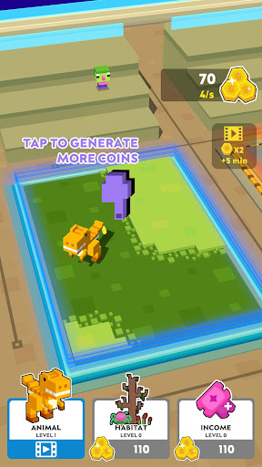 Android application Little Dino Zoo screenshort