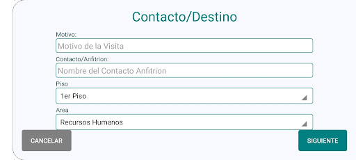 ReCoVi - Kiosko Auto-registro Screen 3