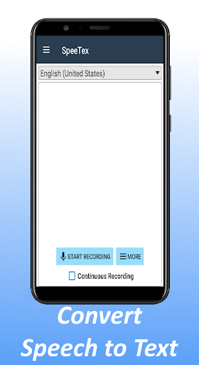 Android application Voice Text, Speech to Text screenshort