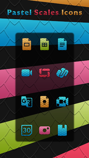 Pastel Scales Icons