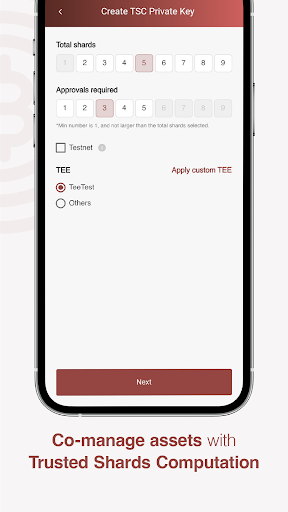 CoinWallet: BTC USDT Wallet Screen 3