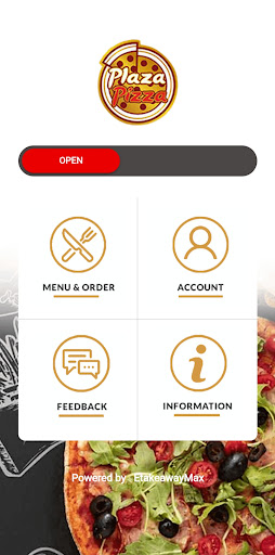 Android application Plaza Pizza screenshort