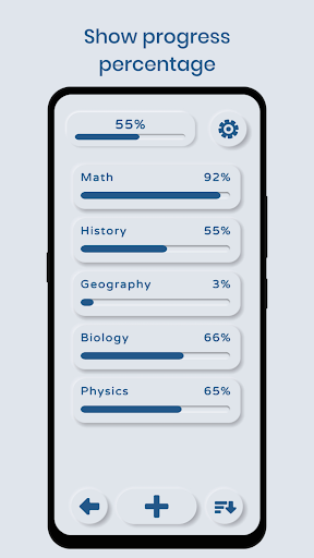 Simple Progress Tracker Screenshot