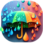 Cover Image of ดาวน์โหลด Relax with 3D rain  APK