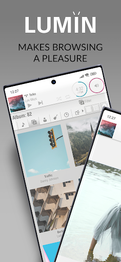 Android application LUMIN screenshort