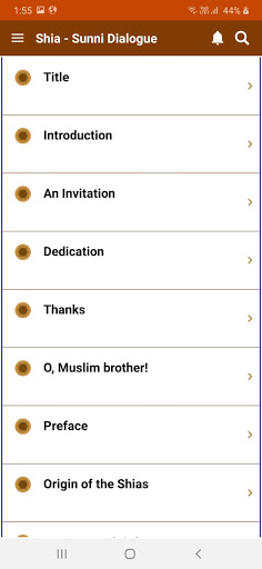 Screenshot of Shia - Sunni Dialogue