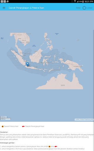 Android application SI Kenelayanan screenshort