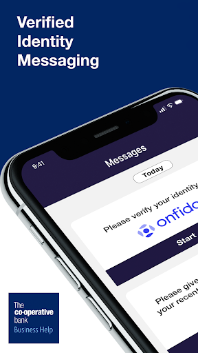 Android application Co-operative Bank BusinessHelp screenshort