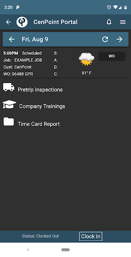 CenPoint® Mobile Beta Screen 3
