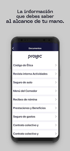 Prolec Móvil Screen 3