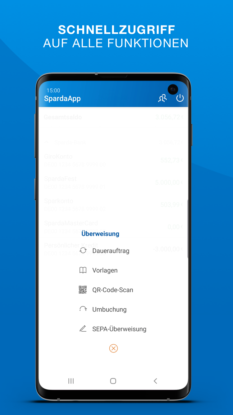 Android application SpardaApp screenshort