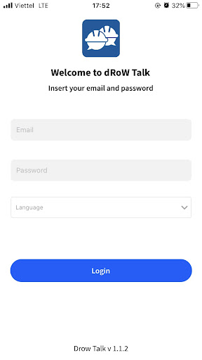 Android application DRow Talk screenshort