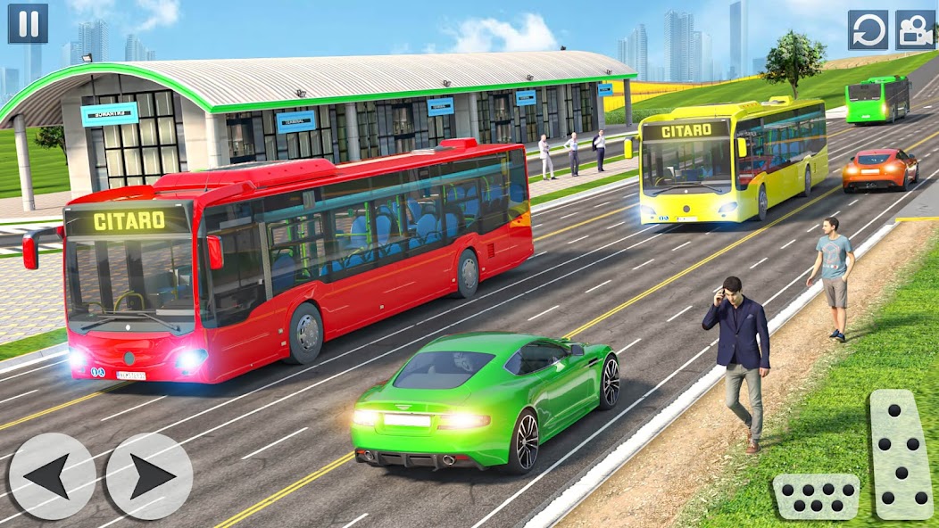 Passenger City Coach Bus Game 1.4 APK + Mod (Unlimited money) إلى عن على ذكري المظهر