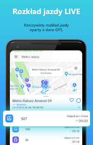 Screenshot 2 Time4BUS - autobusy i tramwaje android