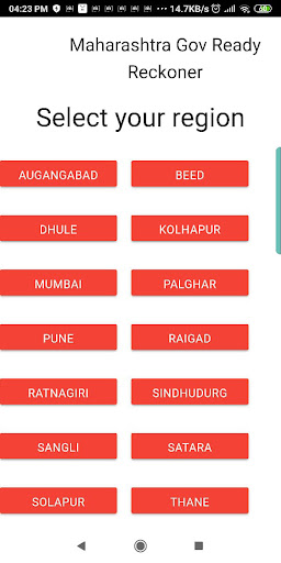Ready Reckoner Maharashtra