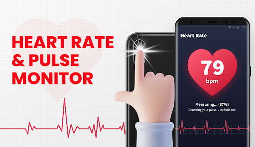Screenshot of Heart Rate Monitor - Pulse App