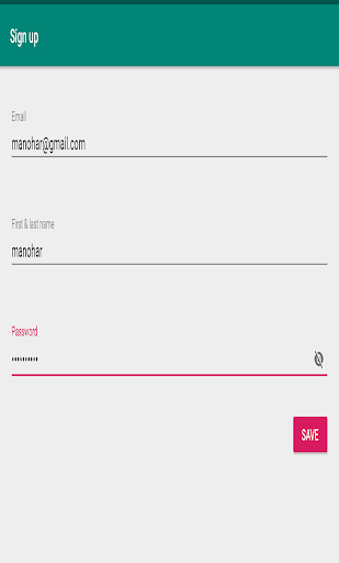 my chat group Screen 3