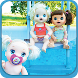 Baby Alive Doll Swimming icon