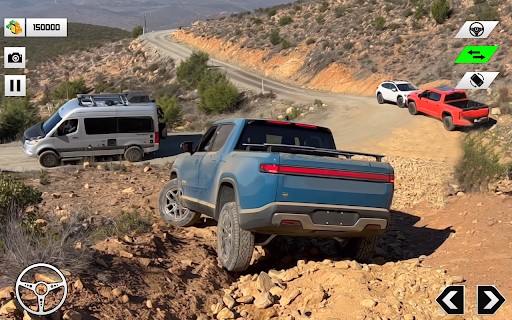 4x4 Offroad Pickup Truck Game Screen 3