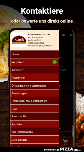 Klassik Indisches Restaurant I Screen 3
