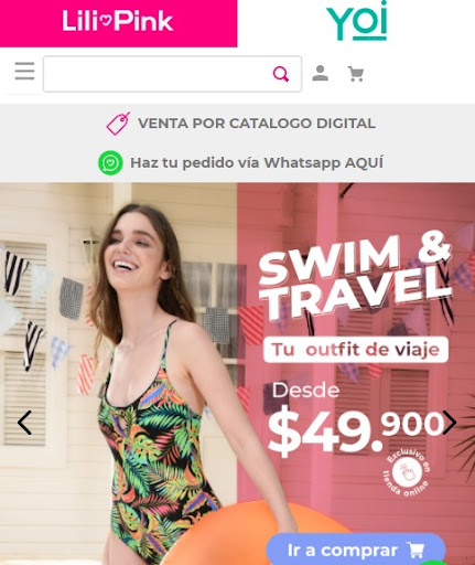 Lili Pink Tienda Oficial Screen 2